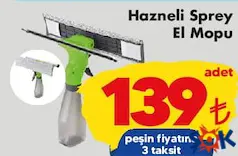 HAZNELİ SPREY EL MOPU